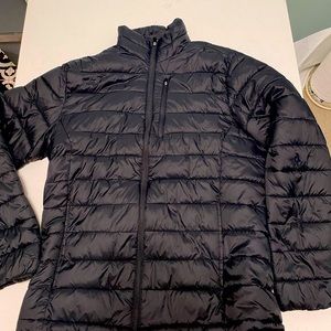 Unisex St John’s Bay black puffer jacket like new men or women.